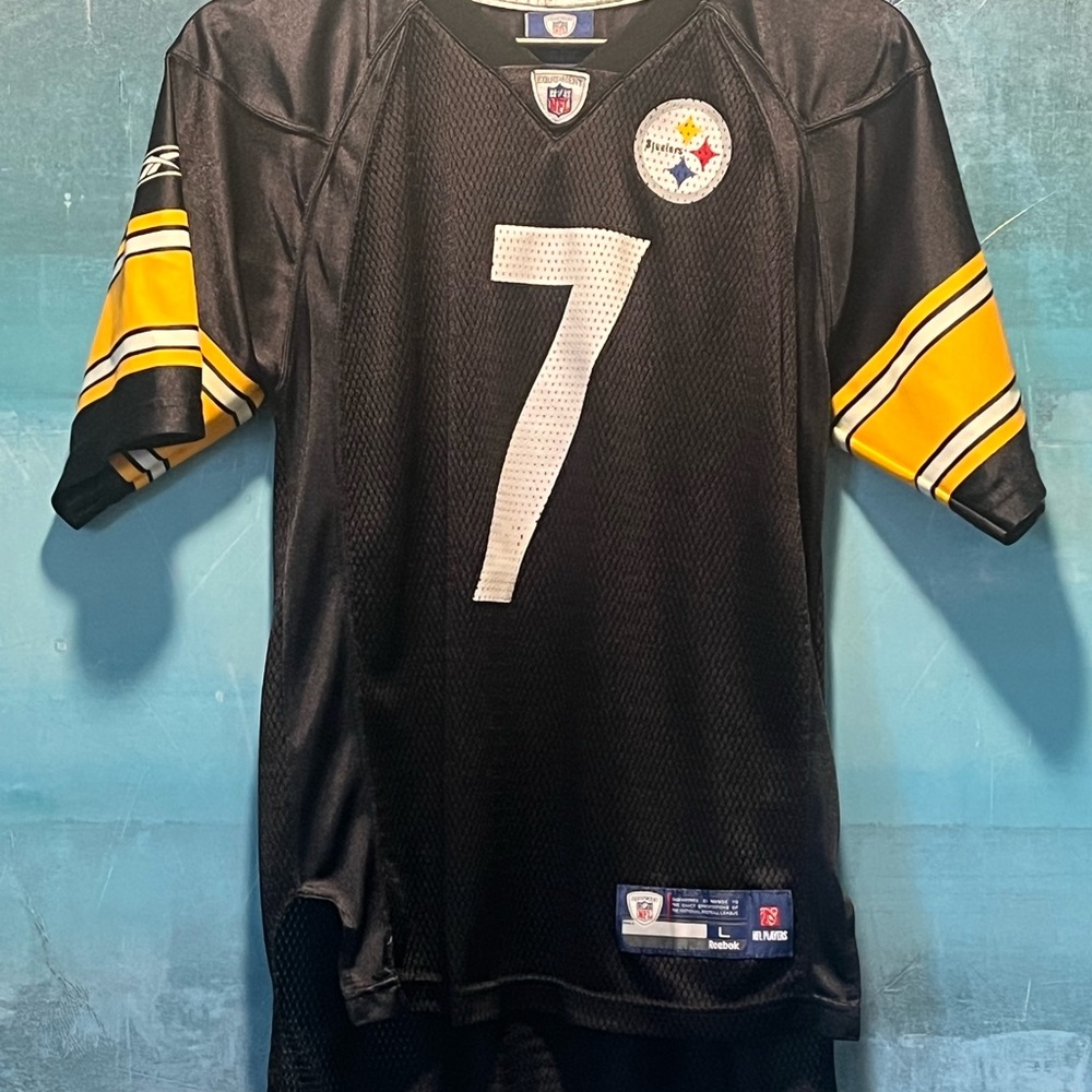Reebok Shirt| Youth Reebok Pittsburgh Steelers jersey size large roethlisberger